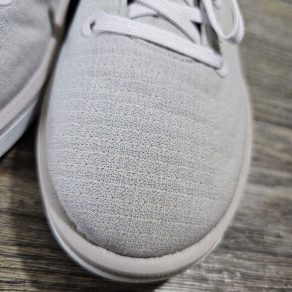 Allbirds Women's Wool Piper Woven Sneakers Pewter Grey Blizzard Sole, Size 10 - Picture 4 of 10